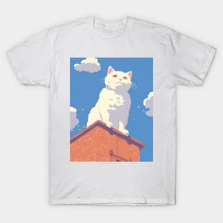 Perching cute cat T-Shirt